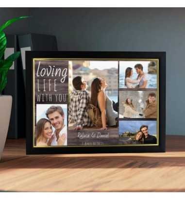 Rama foto personalizata Loving 5 poze...
