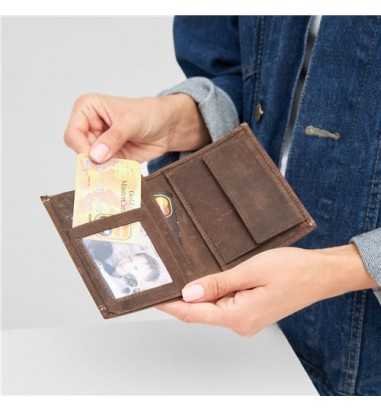 Portofel din piele WILD STYLE