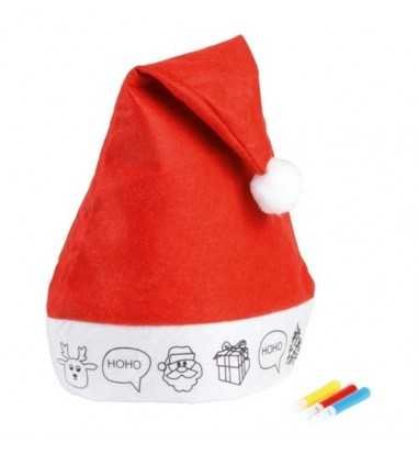 Caciula de Mos Craciun cu model