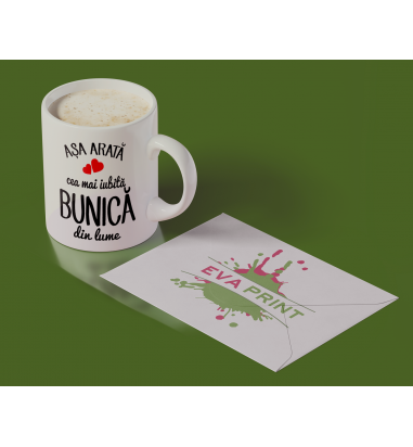 Cana personalizata cu text si imagine