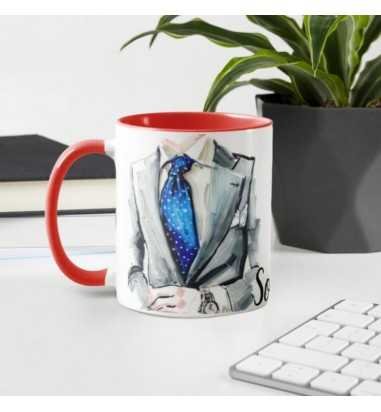 Cana personalizata - Suits