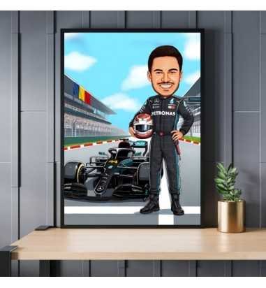 Caricatura Formula 1