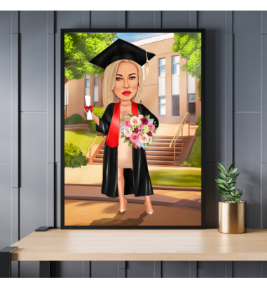 Caricatura Absolvent