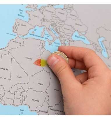 Harta razuibila Scratch map