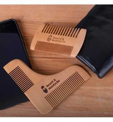 Set de pieptene din lemn pentru barba...