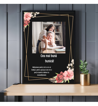 Rama foto personalizata Cea mai buna...