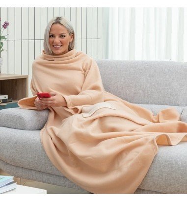 Patura SIngle cu maneci si buzunar