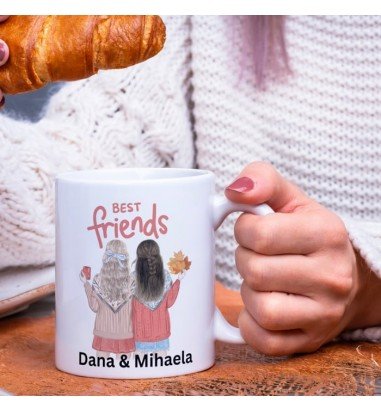 Cana personalizata Best Friends
