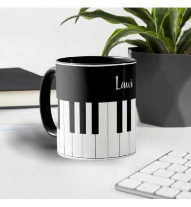 Cana personalizata cu text- Piano