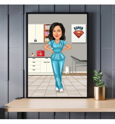 Caricatura Super Asistenta