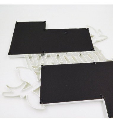 Ramă foto colaj 4 poze - model Family