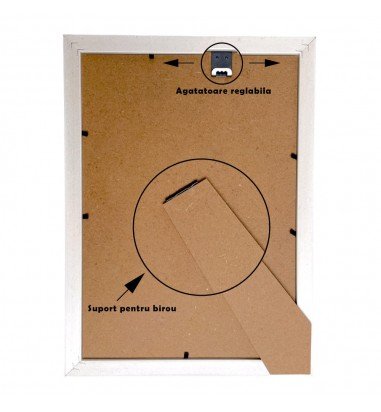 Ramă foto A4 - model Madrid antracit