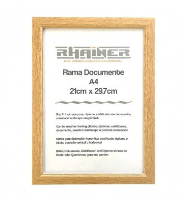 Ramă foto A4 - model Madrid cafe