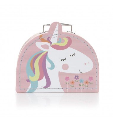 Set 2 cutii pentru copii - model unicorn