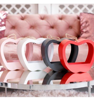 Cutie în formă de măr cu mâner - roșu