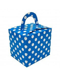 Cutie pătrată cu buline -...