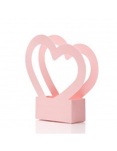 Cutii cu mâner inimă - roz...