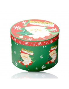 Set 3 cutii rotunde Crăciun...