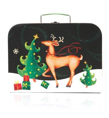Set 3 cutii tip geantă Crăciun -...