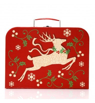 Set 3 cutii tip geantă Crăciun -...