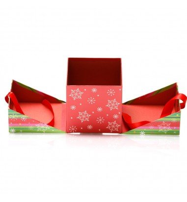 Set 2 cutii pătrate de Crăciun –...