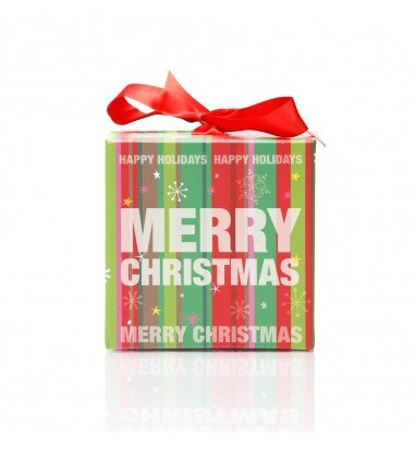 Set 2 cutii pătrate de Crăciun –...