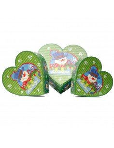 Set 3 cutii inimă de...