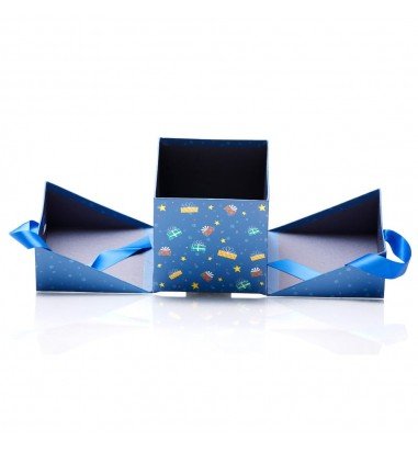 Set 2 cutii pătrate de Crăciun –...