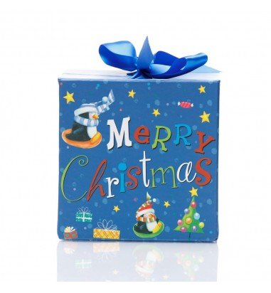 Set 2 cutii pătrate de Crăciun –...