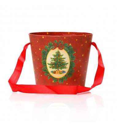 Cutie rotundă de Crăciun - model...