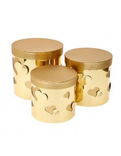 Set 3 cutii rotunde...