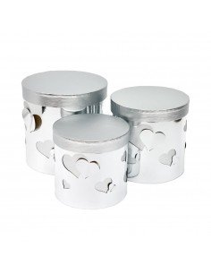 Set 3 cutii rotunde...
