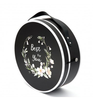 Set 2 cutii mari rotunde cu capac...