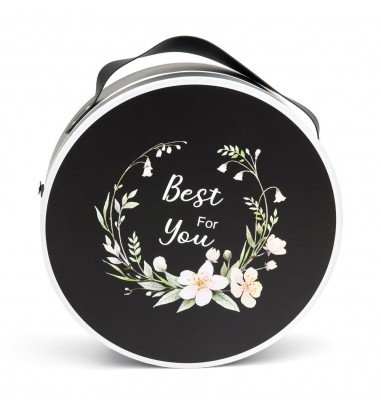 Set 2 cutii mari rotunde cu capac...