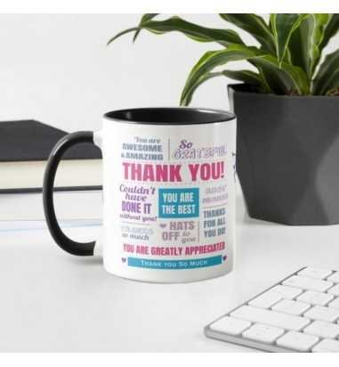 Cana personalizata - Thank you