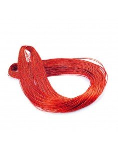 Șnur roșu metalic (set 100...