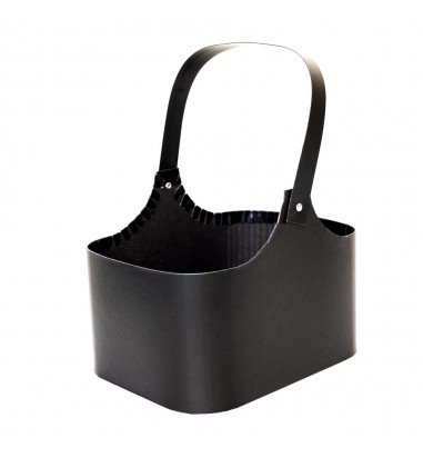 Set 3 coșulețe rotunjite cu mâner -...