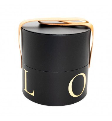 Set 2 cutii cilindrice cu mâner model...