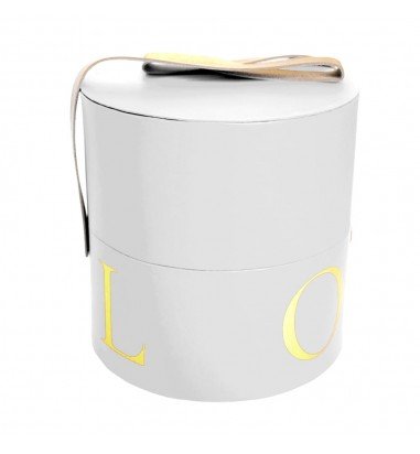 Set 2 cutii cilindrice cu mâner model...