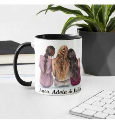 Cana personalizata 3 Best friends