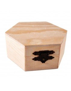 Cutie hexagonală din lemn...