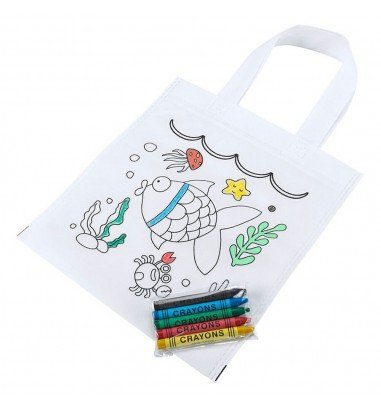 Sacoșă mică de colorat pentru copii