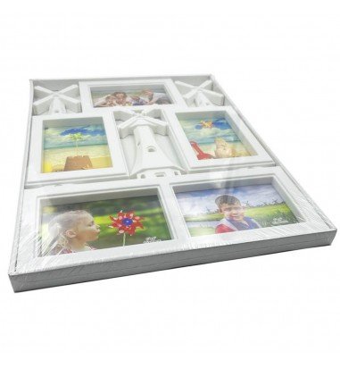 Ramă foto colaj 5 poze - model Morile...