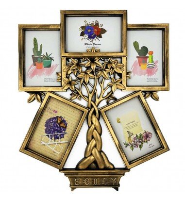 Ramă foto colaj 5 poze - model Money...