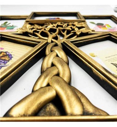 Ramă foto colaj 5 poze - model Money...