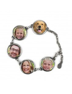 Brățară metalică cu 5...