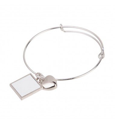 Brățară metalică cu pandantiv...