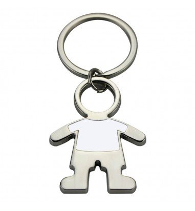 Breloc metalic sublimabil - băiețel