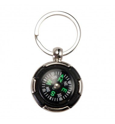 Breloc metalic sublimabil cu busolă