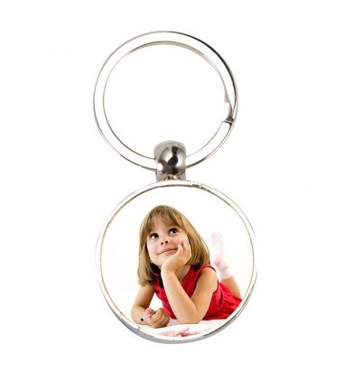 Breloc metalic sublimabil cu busolă